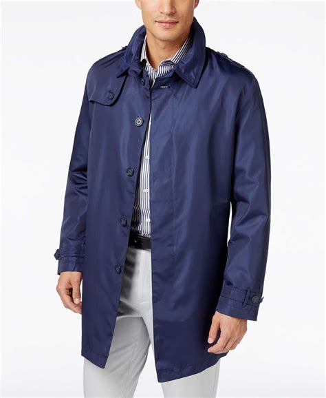 tommy hilfiger raincoat men's.